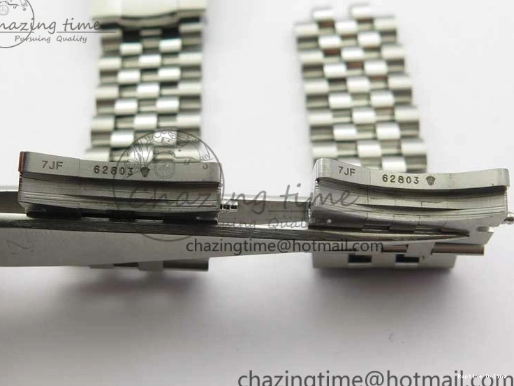 0203 ModernLook DateJust 41mm 126334 SS BP Maker 1:1 Best Edition New Version Blue Roman Dial on Jubilee Bracelet 3033